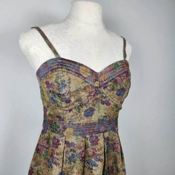 ASO Elena Gilbert The Vampire Diaries Free People Tapestry Dress Size 8 Y2K - Picture 4 of 14